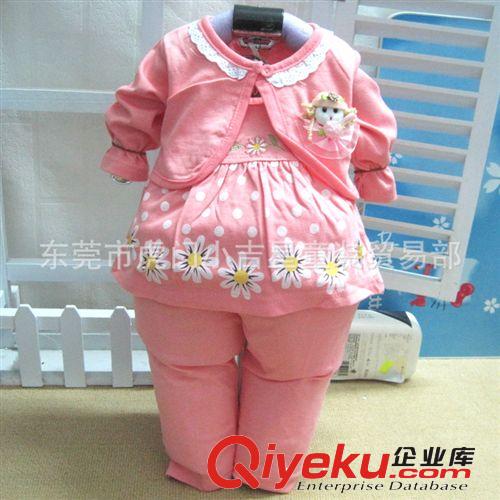 广东服装工厂供应350款女童套装批发