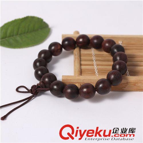 木质类佛珠 厂家供应小叶紫檀手链大孔珠佛珠手串保平安佛珠