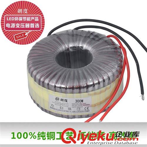 Led变电器 [热销推荐]环形圆形电源变压器 220V 24V 300W 双绕组环形变压器