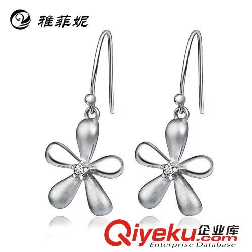 淘宝爆款 纯银耳环批发 925银耳饰 女生日礼物 可爱时尚 厂家批发