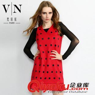 女式时尚套装 特价清仓 欧美大牌荷叶边裙 时尚修身连衣裙两件套VNA90291