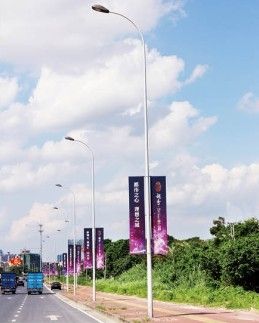 传统钠灯路灯 特价直销路灯6米人字壁 连体弯  双头  单头LED  钠灯  节能灯