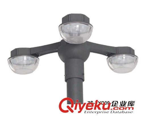 led灯具 庭院灯头三角形外壳灯具 led20-55w功率 低价批发 质优价廉