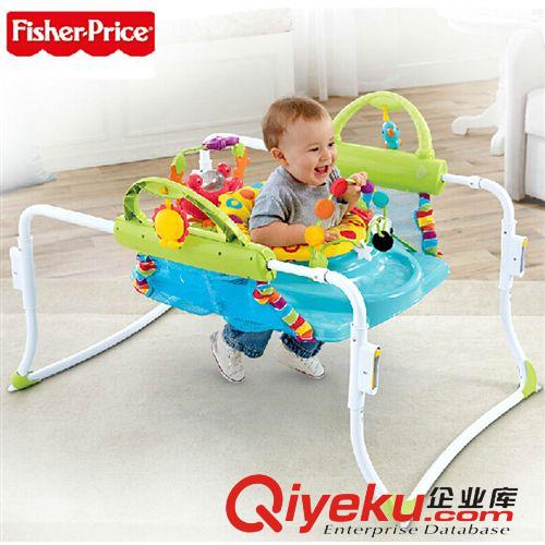 费雪 新品Fisher Price 费雪蹦跳学步欢乐园CCF37宝宝健身架婴儿玩具