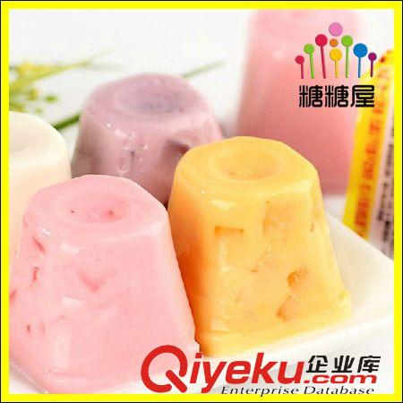 糖果/果冻/蜜饯/巧克力 【糖糖屋】【只做xx】台湾进口食品盛香珍优酪布丁果冻500g