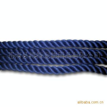 棉绳Rope 单色两股手编绳 双色两股手编绳 鲜艳绳 亮绳 PP绳 pp rope