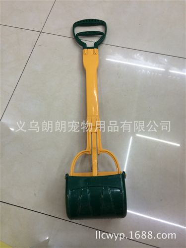 宠物日用品 现货厂家直销长柄宠物狗拾便器 伸缩狗拾便夹 拾便器 宠物用品