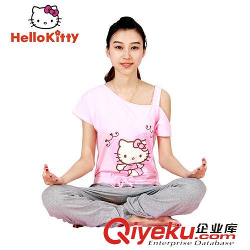 瑜伽/健身类 HelloKitty2014新款瑜伽服 运动健身两件瑜伽套装 厂家直销批发