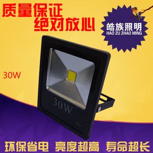 LED投光灯 新款投光灯 专业led厂家供应户外广告照明泛光灯投光灯足30W