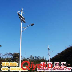 风光互补路灯 厂家供应固原60W LED太阳能风光互补路灯系统