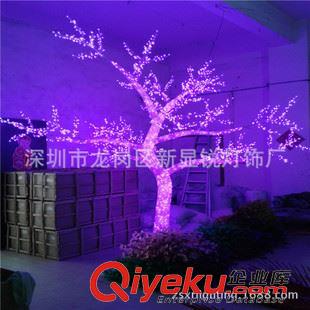 LED亚克力水晶树灯 新锐灯饰厂2米高led发光树灯 水晶树灯 仿真树灯热销特价直销