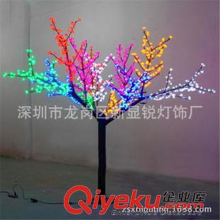 LED樱花树灯 LED亚克力树户外防水景观树彩灯广场酒吧门口装饰灯发光树热销中
