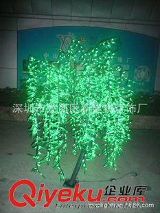 LED发光柳树灯 新锐工厂直销LED发光水晶花树灯景观装饰树灯仿真灯树富贵树