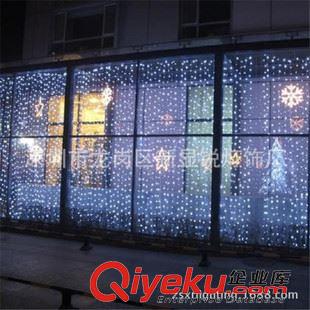 LED灯串、网灯、瀑布灯 led电池盒铜线灯串 节日灯串 led装饰 窗帘灯