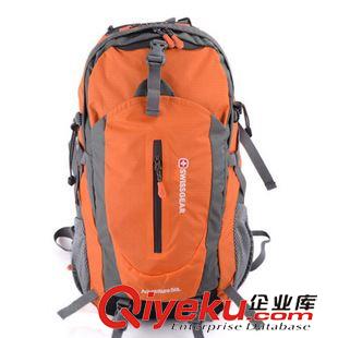 新品上市 瑞士军刀旅行徒步背包50L登山包40L运动户外包一件代发 SA-3038