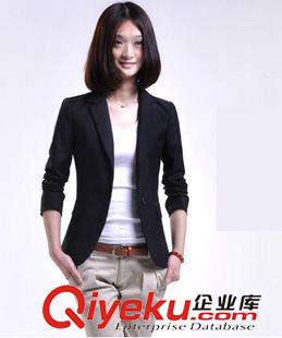 西服 女式收腰定做韩版职业装 OL通勤装 商务小西装外套紧身西服