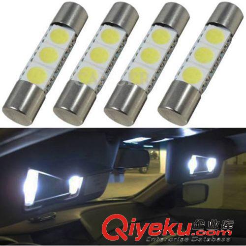 led雙尖cob閱讀燈COB雙尖車頂燈31MM汽車LED閱讀燈牌照燈汽車燈泡