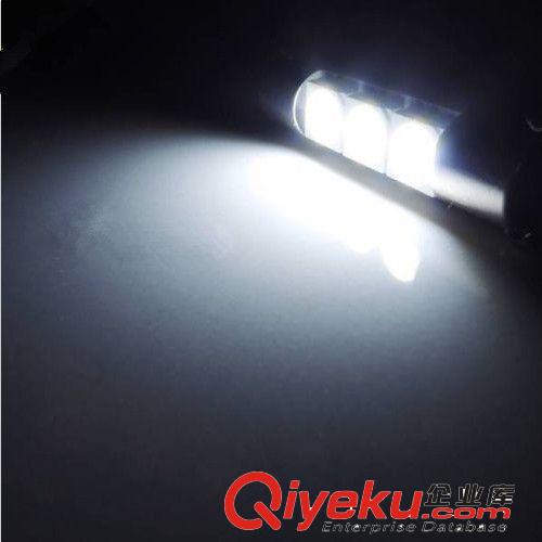 汽車led化妝鏡燈 B6.0 5050  led汽車燈 雙平頭  led閱讀燈車頂燈原始圖片2