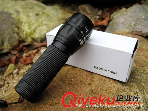 tj！！不銹鋼強光手電筒進口CREE R3 LED3檔迷你家用照玉手電筒