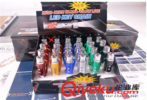 定做 led驗鈔鑰匙扣 迷你手電筒紅外線金屬烤漆登山扣配飾 現貨供原始圖片3