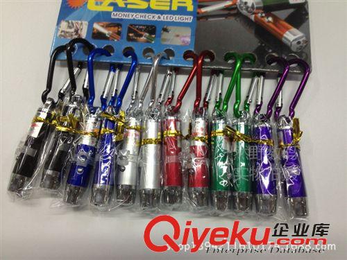 驚爆價！！！3合1 驗鈔+白光手電+紅色激光 強光手電筒 現貨供應原始圖片2