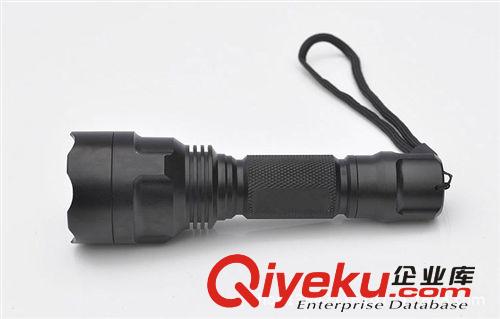 神火18650 cree ledQ5 戰術強光手電筒 機械無極變焦 遠射充電批