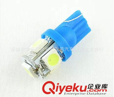 摩托車七彩燈 t10-5燈LED插泡車燈 汽車led閱讀燈示寬燈 配套原始圖片3