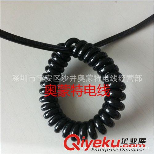 聚氨脂彈簧線dg線 螺旋電纜 卷線伸縮線原始圖片2