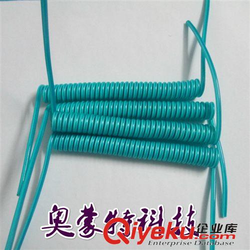 聚氨脂彈簧線dg線 螺旋電纜 卷線伸縮線原始圖片3