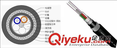 室外重鎧光纜GYTA53|GYTA53-4B1室外光纜價格原始圖片3