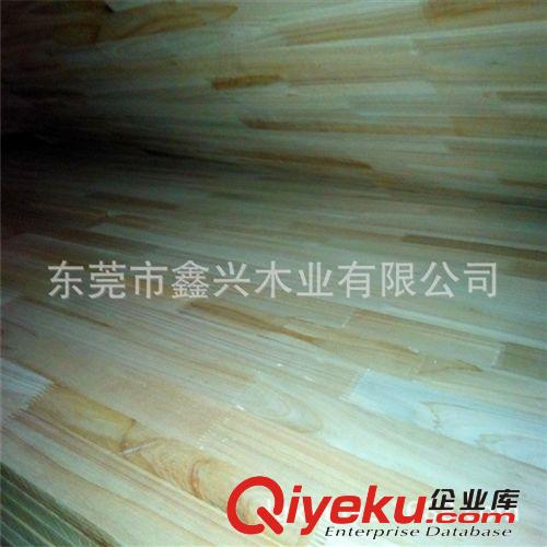 東莞鑫興木業廠家直銷  橡膠木實木板 18mm(厘)