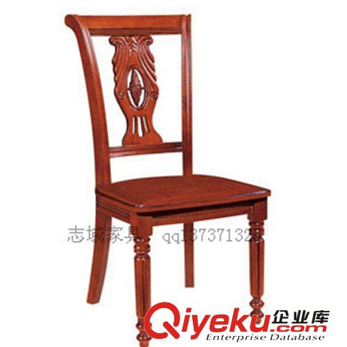 【冠眾】供應(yīng)實(shí)木餐椅 酒店中餐椅 歐式餐椅家具沙發(fā)椅子 可定做原始圖片2