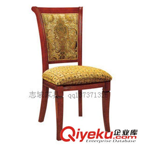 【冠眾】供應(yīng)實(shí)木餐椅 酒店中餐椅 歐式餐椅家具沙發(fā)椅子 可定做原始圖片3
