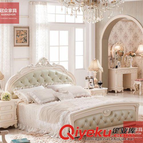 【廠家直銷】供應優質歐式家具/歐式雙人床 別墅家具做批發廠家