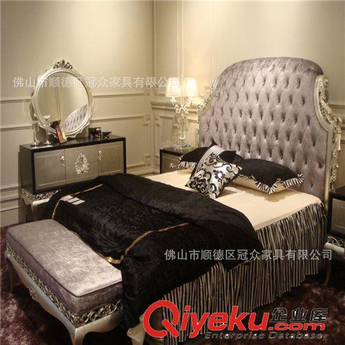 【廠家直銷】供應(yīng)優(yōu)質(zhì)歐式家具/歐式雙人床 別墅家具做批發(fā)廠家