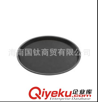 批發(fā)PC托盤 防滑托盤 圓形托盤 酒店餐盤 熟料托盤 咖啡色原始圖片3