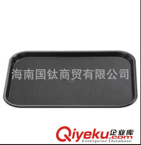 供應(yīng)托盤 PC托盤 塑料托盤  酒店用品 咖啡色 長方形托盤原始圖片2
