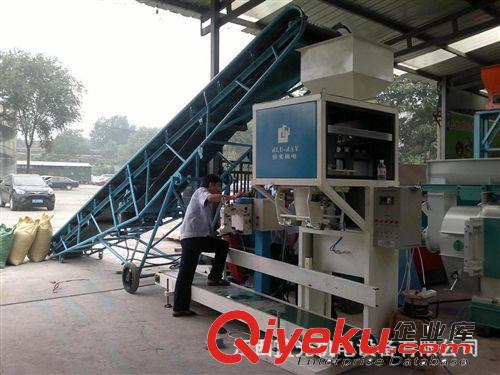 雞糞肥料自動包裝機，鳥糞定量包裝秤，豬糞稱灌裝機，牛糞裝包機原始圖片3