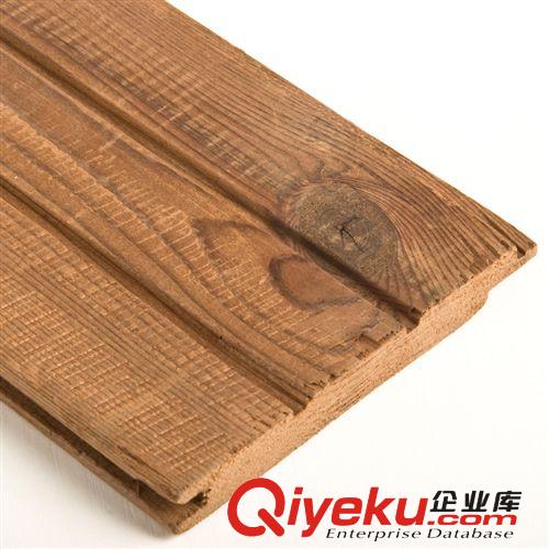 百強牌 95X11.5mm俄羅斯樟子松215度碳化桑拿板扣板原始圖片3