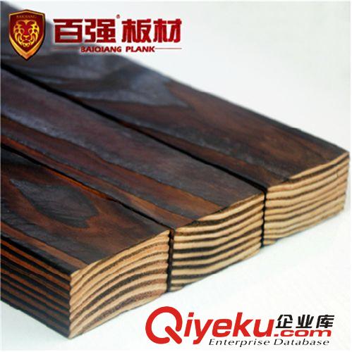 百強牌  美國花旗松戶外地 板防腐木,88*40碳化仿古木原始圖片3