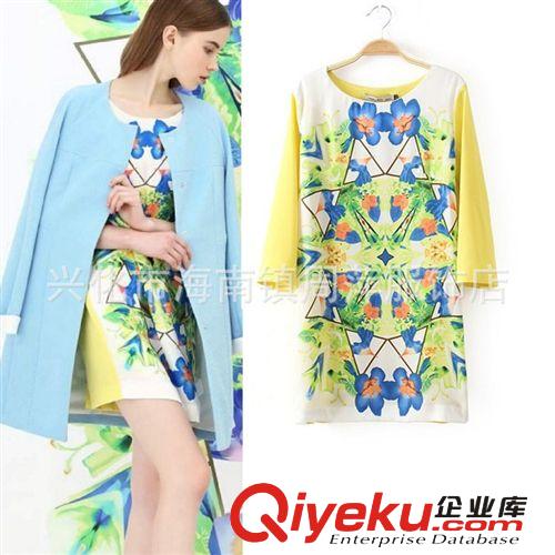 歐美秋冬女裝 Lily2013新款復(fù)古中長(zhǎng)款雙排扣羊絨呢子大衣外套女