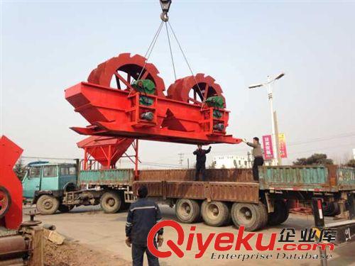 富貴牌輪式洗沙機(jī)品牌，大中小型洗沙機(jī)廠家供應(yīng)