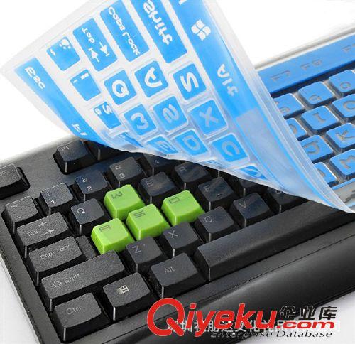 筆記本電腦鍵盤膜 通用時尚新款彩色鍵盤保護膜 廠家直銷原始圖片3