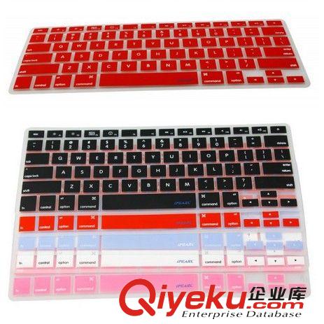 通用鍵盤保護(hù)膜 臺(tái)式鍵盤保護(hù)套 彩色PVC藍(lán)色鍵盤保護(hù)膜原始圖片2