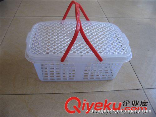 塑料籮/塑料筐/塑料周轉(zhuǎn)箱/水果箱/瓜菜筐565*394*348