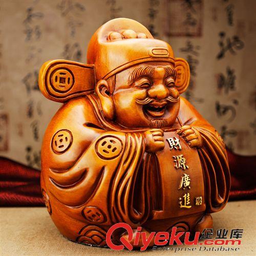 樹脂擺件家居裝飾 木紋工藝品 招財(cái)佛/財(cái)源廣進(jìn) 家居禮品擺件原始圖片2