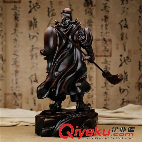 家居裝飾 鎮宅招財 禮品擺件  關圣帝君 關帝樹脂工藝品原始圖片3