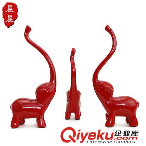 三只小象結婚禮物 樹脂工藝品擺件 創意時尚家居禮品原始圖片3