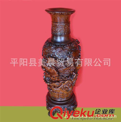 樹(shù)脂工藝品 家居裝飾品 商務(wù)開(kāi)業(yè)慶典禮品喬遷送禮 大型花瓶擺件原始圖片2