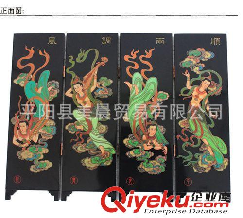 木質(zhì)漆器仿古工藝品批發(fā)中國特色商務(wù)禮品京劇臉譜送老外